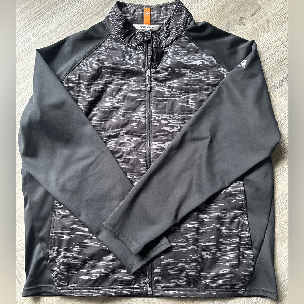 Peter Millar Black Performance Jacket Modern Spor… - image 5